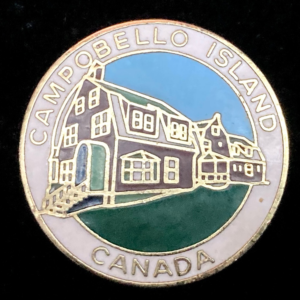 Vintage Campobello Island Souvenir Lapel Pin